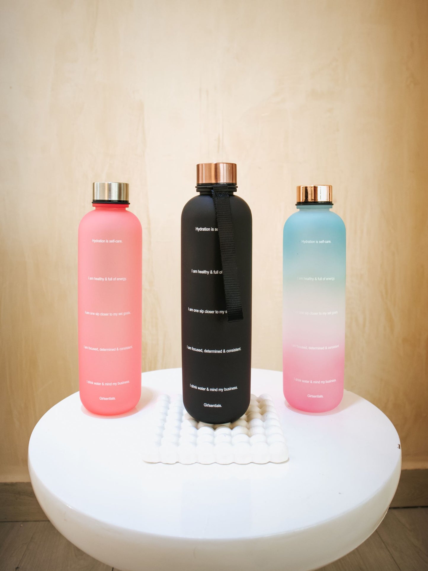 Fountain Water Bottle